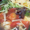 おなかすきすき's cooksnap of when they made 中国家庭料理「卵とトマトと木耳のスープ」.