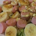 あゆたっくん's cooksnap of when they made 簡単！バナナとレタスのごまぽんサラダ♪.
