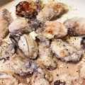 にこにこなっぽん's cooksnap of when they made にんにく風味カリカリ牡蠣焼き.