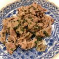 悠LOVE航's cooksnap of when they made お弁当に★薄切り豚のネギレモン炒め★.