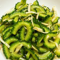菜つ実☆ミ's cooksnap of when they made ゴーヤと新しょうがの酢の物.