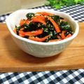 KBBキッチン☆'s cooksnap of when they made サッパリ★わかめ人参の生姜胡麻油酢和え★.