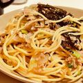 クックKAE1QL☆'s cooksnap of when they made 美味しいカツオフレークの簡単和風パスタ.