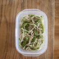 みるく茶's cooksnap of when they made レンジで簡単☆もやしとピーマンのナムル.