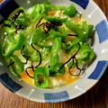 ☆さぶ☆☆'s cooksnap of when they made 電子レンジで！簡単ピーマンの塩昆布和え.