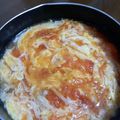 MUJIRUSI☆'s cooksnap of when they made 豚冷しゃぶのゆで汁で☆卵スープ.