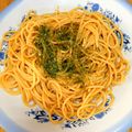 クックJOEさん's cooksnap of when they made 簡単☆わさび醤油パスタ.