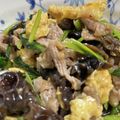 ☆motsu☆'s cooksnap of when they made 夏バテ予防にも！キクラゲと豚肉の卵炒め.