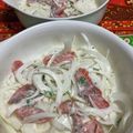 猫のミイヤ's cooksnap of when they made ✿スモークサーモンと新玉ねぎのサラダ✿.