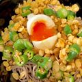 ポムポムポヨコ's cooksnap of when they made 納豆オクラそば.
