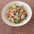 しゅい6's cooksnap of when they made きゅうりと鶏もも肉のサラダ.