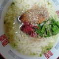 ななとカフェ's cooksnap of when they made 梅さば冷やしラーメン.