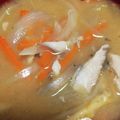 りんの気まぐれ料理's cooksnap of when they made 絶品☆サバ缶の味噌汁.