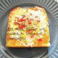 ひトみ's cooksnap of when they made とろ〜りダブルチーズトースト！.