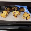 クックN94OP9☆'s cooksnap of when they made HMブルーベリー&クリームチーズスコーン.