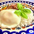 ばぢこ's cooksnap of when they made お肉を叩いて作る絶品！ガパオライス　.