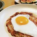 τомоко's cooksnap of when they made 簡単！餅とキャベツとチーズと長芋焼き.