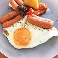 フジぽん's cooksnap of when they made 我が家の朝食　ぱっかーんウインナーエッグ.
