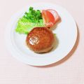 まあまま☆0403's cooksnap of when they made 豚挽きde照焼き豆腐ハンバーグ.
