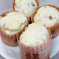 NYamashita's cooksnap of when they made 簡単♡HMでチョコバナナマフィン.