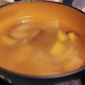 こきなりチャンネル父's cooksnap of when they made さつまいもの具だくさん味噌汁.