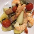 REVAN's cooksnap of when they made 簡単じゃがいもアヒージョ.