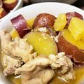 ごふぁんだ's cooksnap of when they made 鶏肉とさつまいもの味噌バター煮.