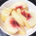 aritya's cooksnap of when they made 上手な桃の剥き方.