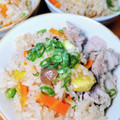 クックEJ5CQ0☆'s cooksnap of when they made 栗の五目炊き込みご飯.