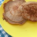 0402's cooksnap of when they made グルテンフリー！玄米粉パンケーキ♡.