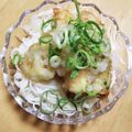 みなあゆママ's cooksnap of when they made 野菜かき揚げぶっかけそうめん.