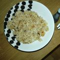 ★かおっち★'s cooksnap of when they made 時短炒飯！鮭フレークでガーリックライス.