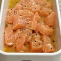 もぐもぐ人's cooksnap of when they made サーモンの和風カルパッチョ.