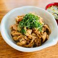ねっちゃんっ's cooksnap of when they made ■ 10分で完成！豚肉の青じそバター丼■.