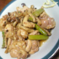 ｍｅｒｉａ．'s cooksnap of when they made 鶏肉とアスパラのおかかマヨ炒め.