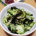 ﾋﾟﾛﾐ♡'s cooksnap of when they made ポンのきゅうりとワカメの酢の物.