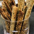 ☆すぬぴっぴ☆'s cooksnap of when they made 米粉のスティックごまクッキー.