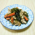 ＠迷子＠'s cooksnap of when they made 切り昆布と豚肉の炒り煮.