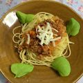 クックBIJ6F1☆'s cooksnap of when they made 焼肉のたれで作るボロネーゼ.