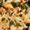 まーこパパ's cooksnap of when they made もやしとツナとワカメの中華サラダ.
