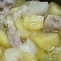 toshio39's cooksnap of when they made チキンとじゃがいものアヒージョ.