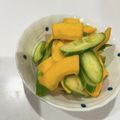 さゆゆゆこ's cooksnap of when they made コリンキーときゅうりの浅漬け♪♪.