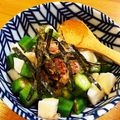 TASままん's cooksnap of when they made 長芋とオクラの和え物.