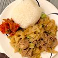 のらむーちょ's cooksnap of when they made 簡単激ウマ♡豚バラ蓮根のにんにく醤油炒め.