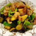 ひねくれママ's cooksnap of when they made ピリ辛みそ炒め／豚小間切れ、なす、ピーマ.