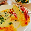 柚子♡⸝⸝⸝'s cooksnap of when they made 【簡単】余ったパスタで！オープンオムレツ.