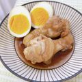 クック6IIV40☆'s cooksnap of when they made 鶏手羽元と卵のさっぱりお酢煮込み.