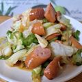 スーちん☆彡's cooksnap of when they made ⭐️ 子供に大人気簡単ウィンナー野菜炒め.