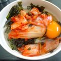 ひんべえ's cooksnap of when they made ビビンバ風キムチTKG.