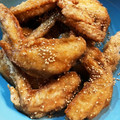 コハダちゃん's cooksnap of when they made ◆鶏手羽先の唐揚げ（ごま甘辛だれ）◆.